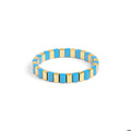 Enamel Tile Stretch Bracelet