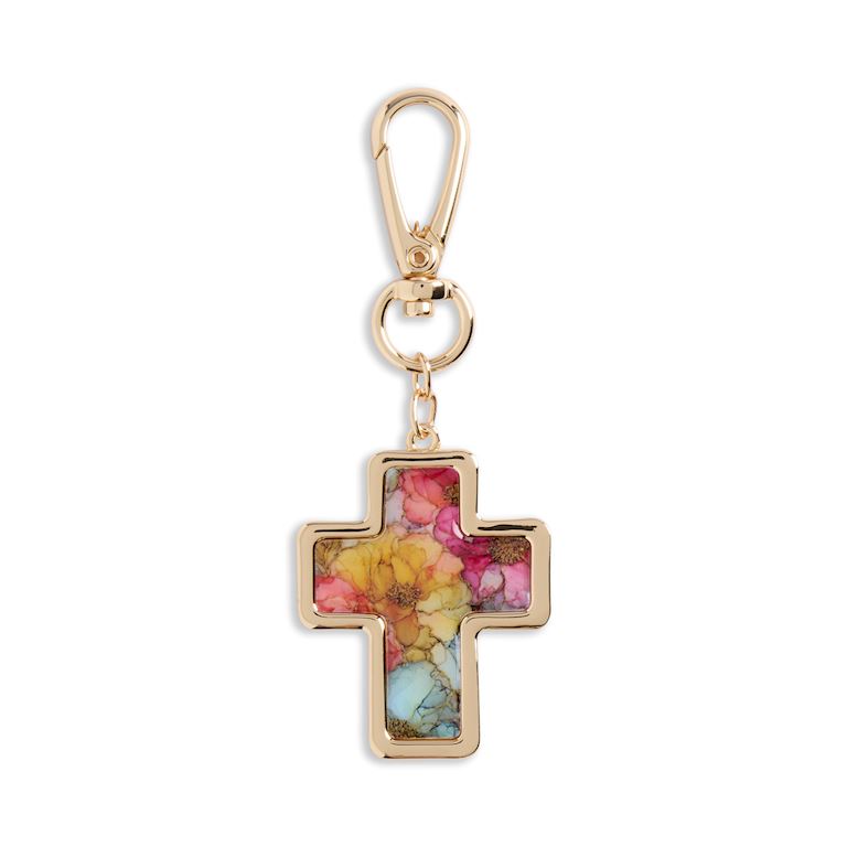 Artful Cross Bag Charm