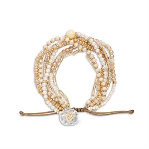 Beaded Love Bracelet 7in