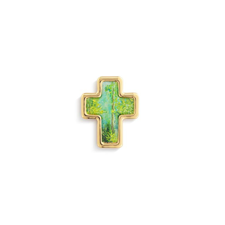 Artful Cross Faith Pin-22x27mm