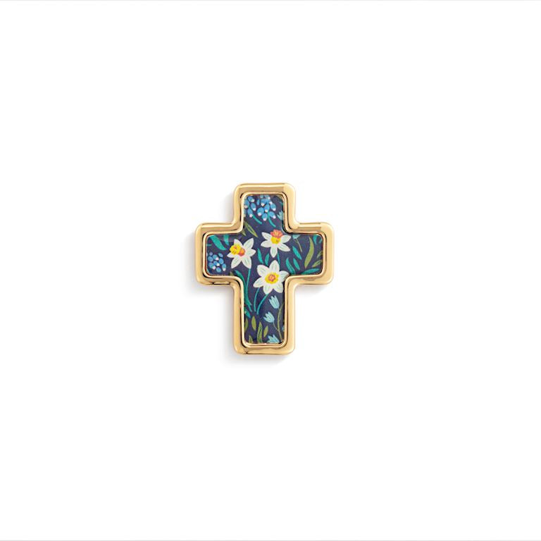 Artful Cross Faith Pin-22x27mm