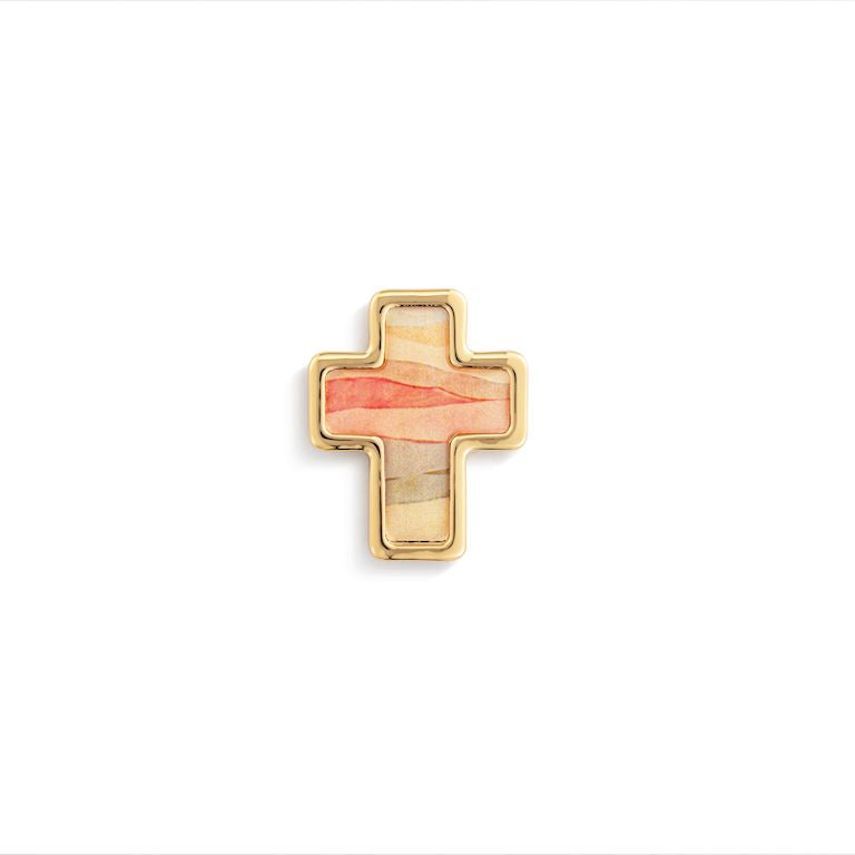 Artful Cross Faith Pin-22x27mm
