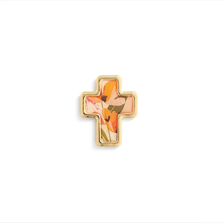 Artful Cross Faith Pin-22x27mm
