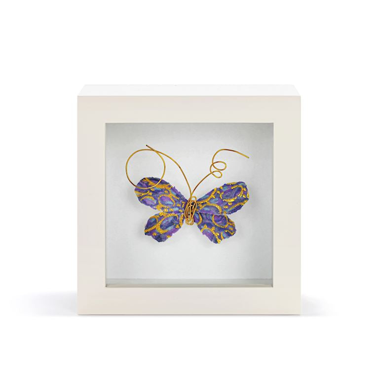 Butterfly Shadow Box 4in