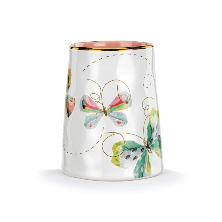 Butterfly Picked With Love Vase 2x3in