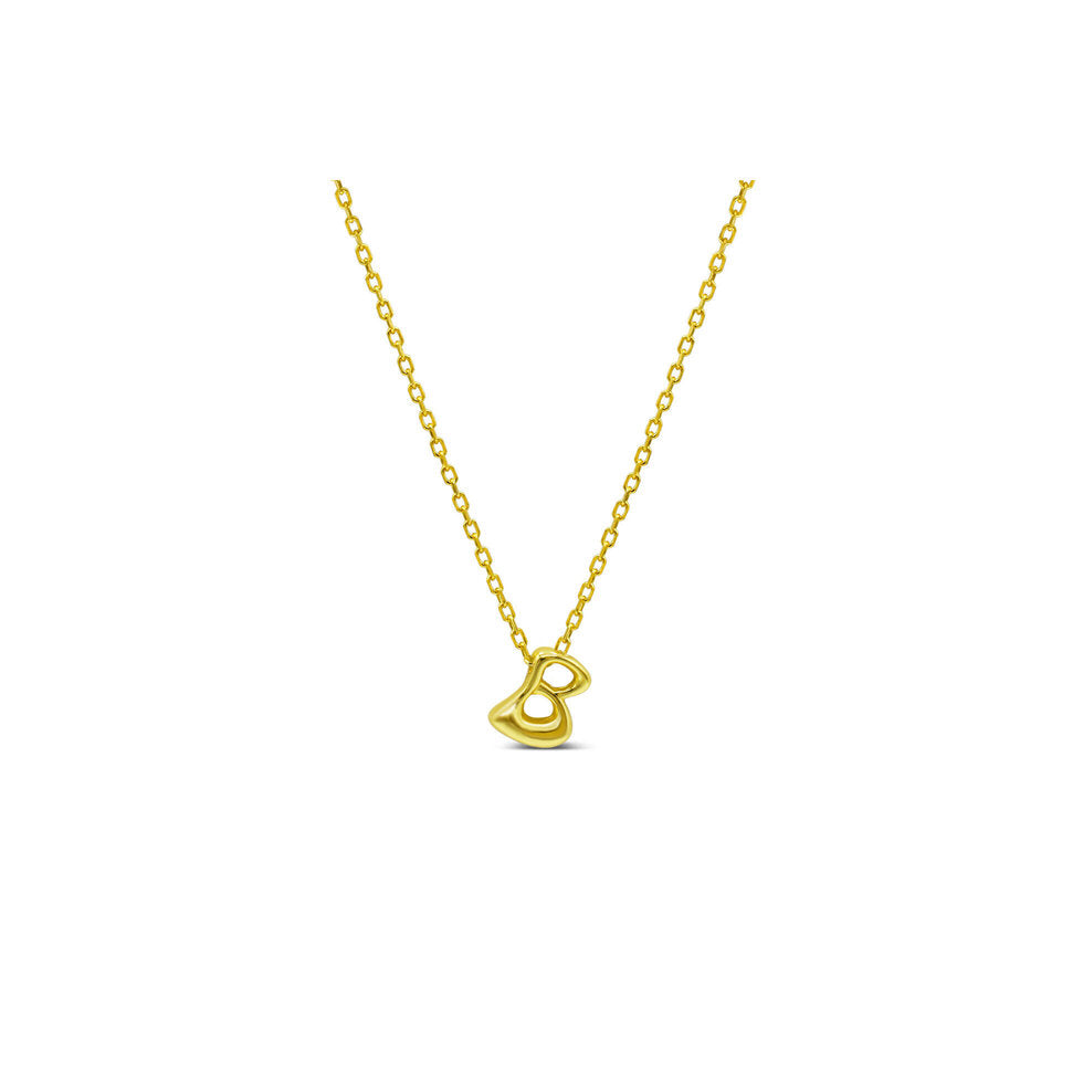 Bubble Lovable Letter Necklace