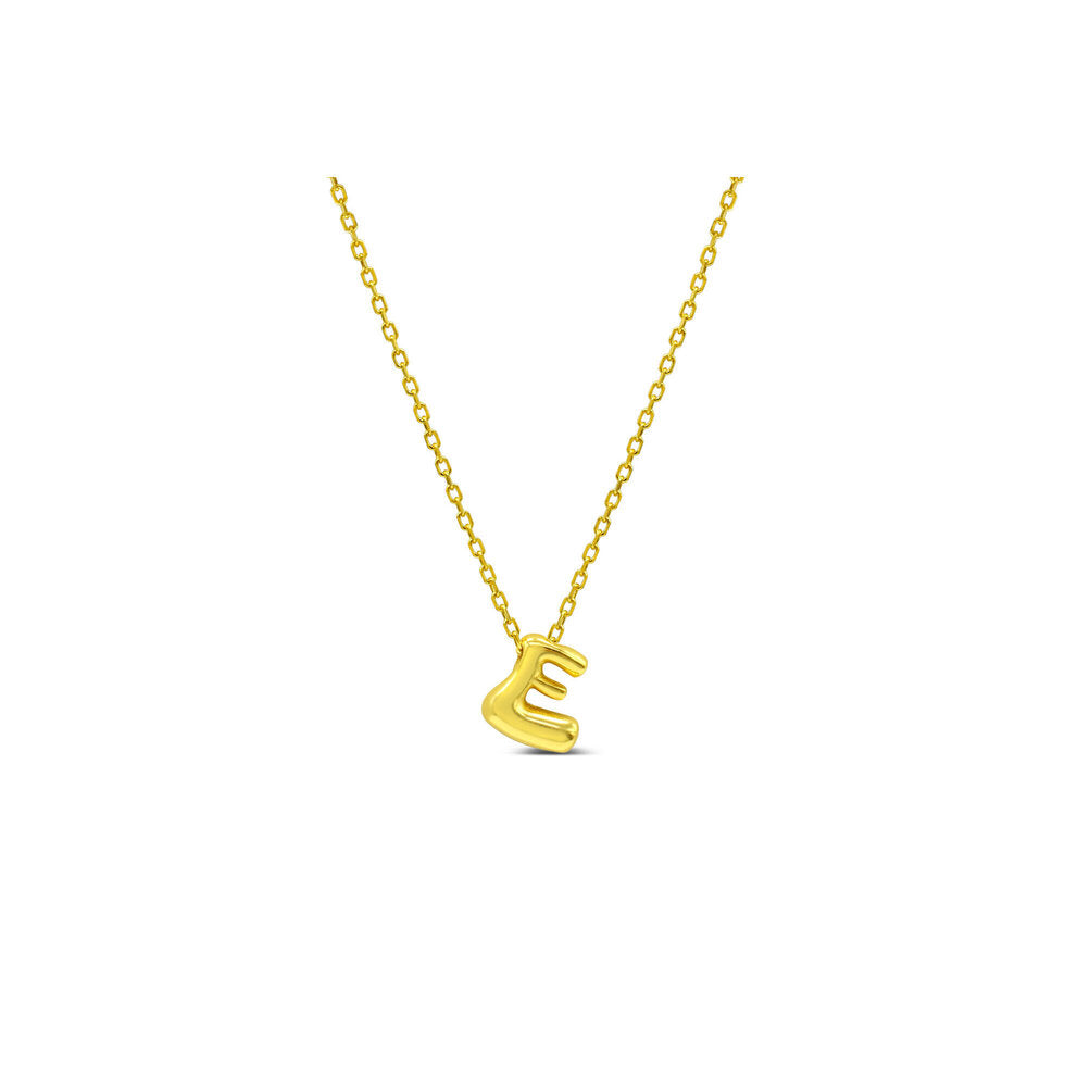 Bubble Lovable Letter Necklace
