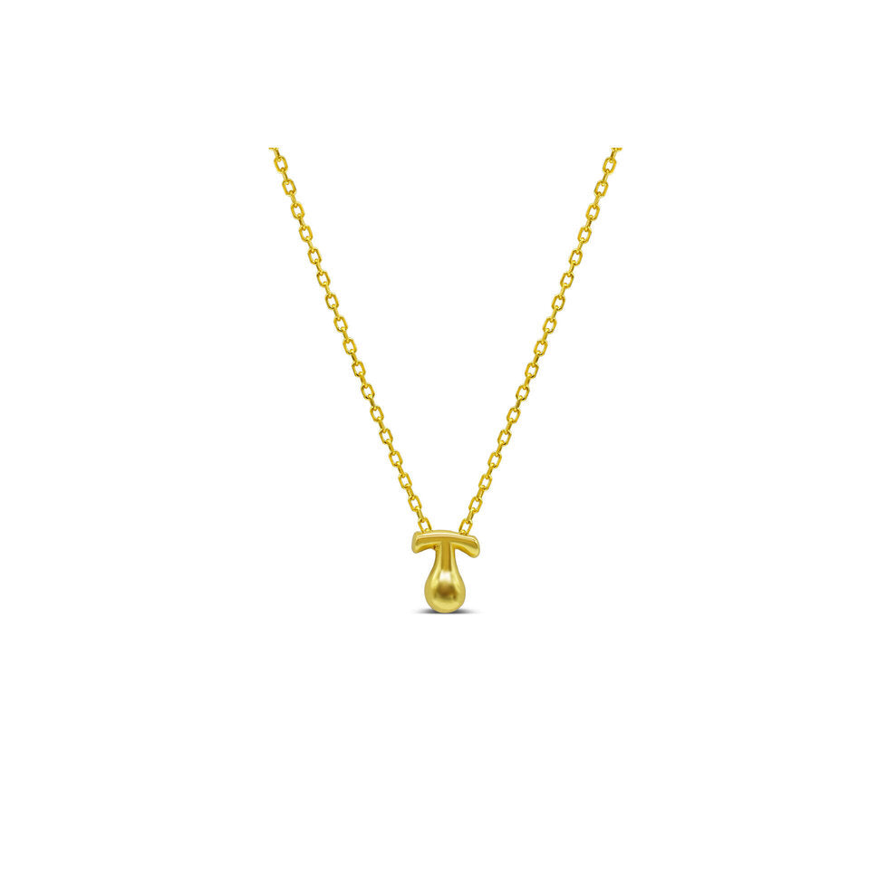 Bubble Lovable Letter Necklace