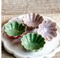 3.35" DIA 4 Ast Flower Dish