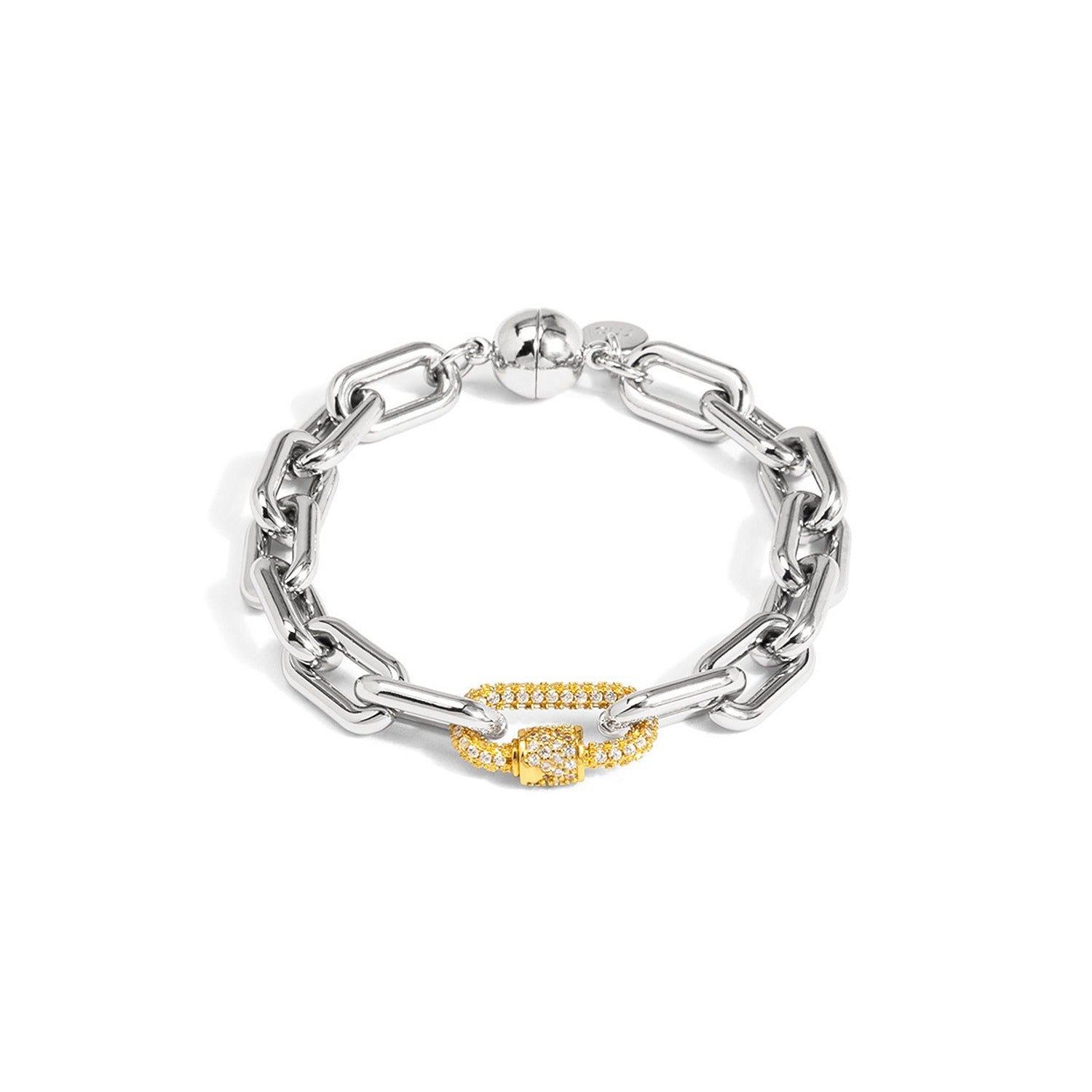 Magnet Bracelet Silver