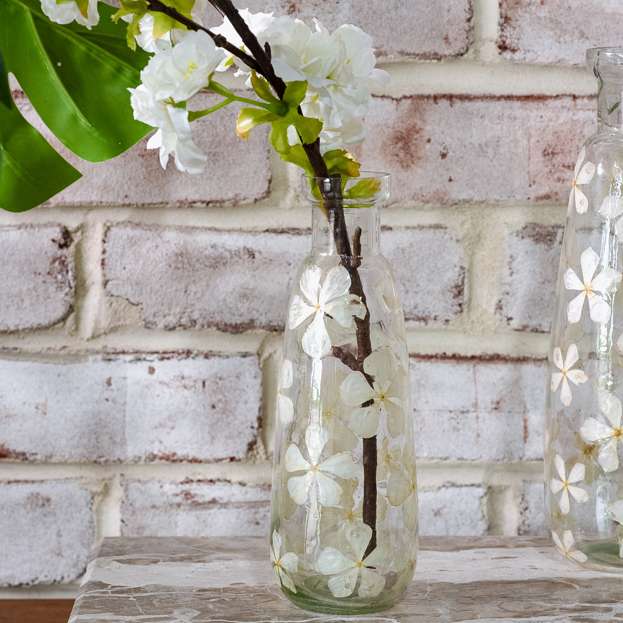 7.5" Dried Flower Bud Vase