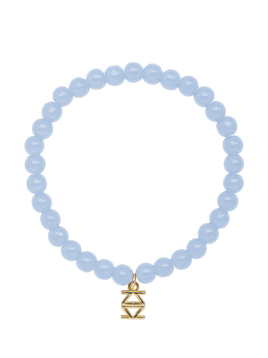 Small Glass Bead Stretch Bracelet