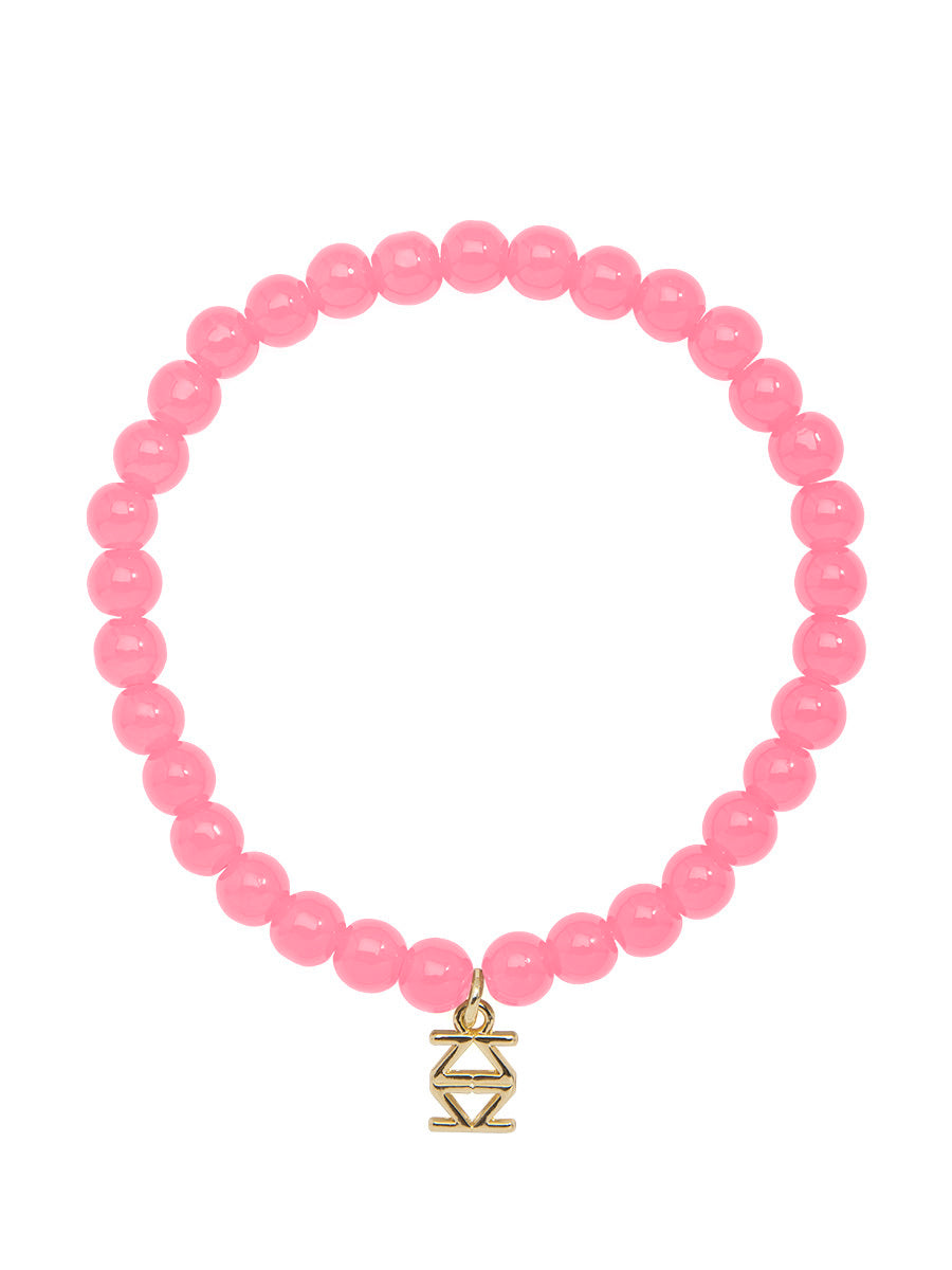 Small Glass Bead Stretch Bracelet