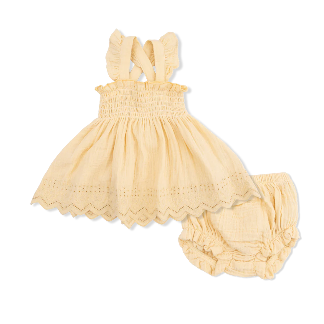 Smocked Top with Bloomer
