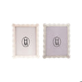 7-1/4"Wx9-1/4" Resin Scalloped Photo Frame "Ciao Bella"