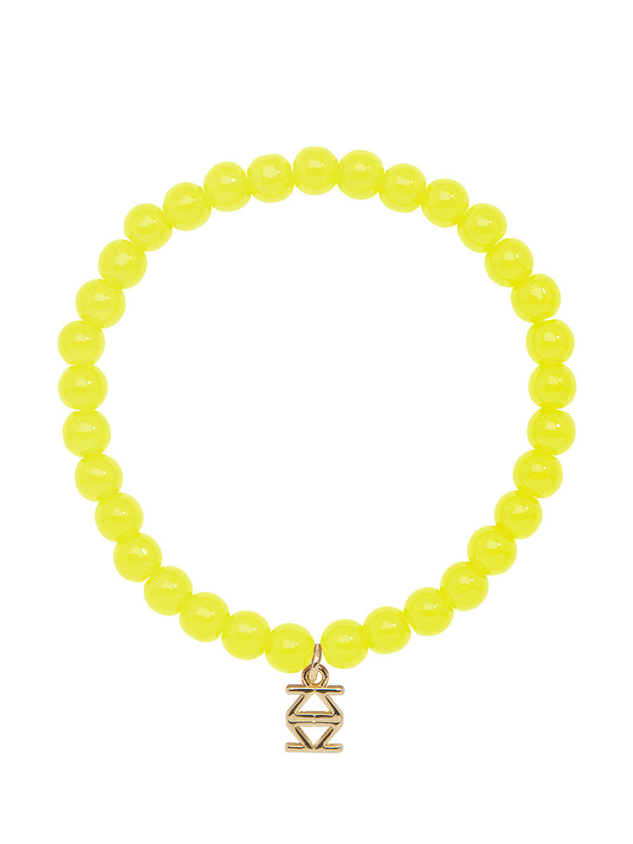 Small Glass Bead Stretch Bracelet