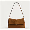 Miranda Suede Flap Crossbody