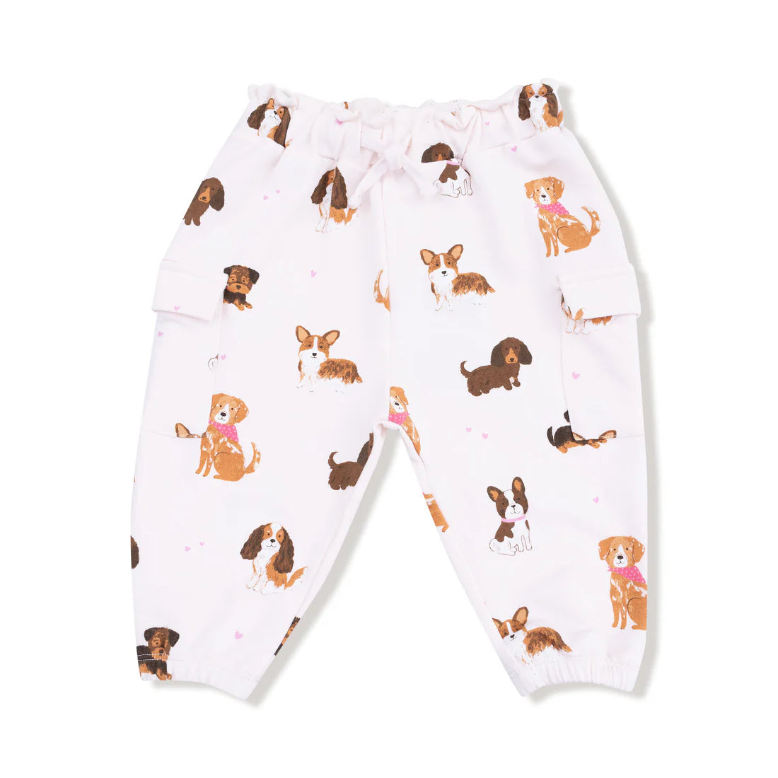 French Terry Fashion Cargo Pants