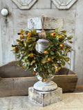 October Epilogue Hanging Wreath 10"