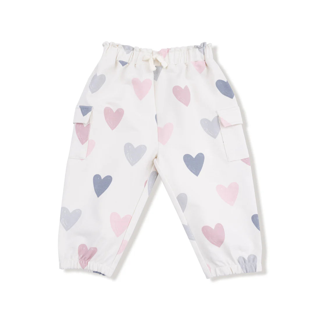 French Terry Fashion Cargo Pants