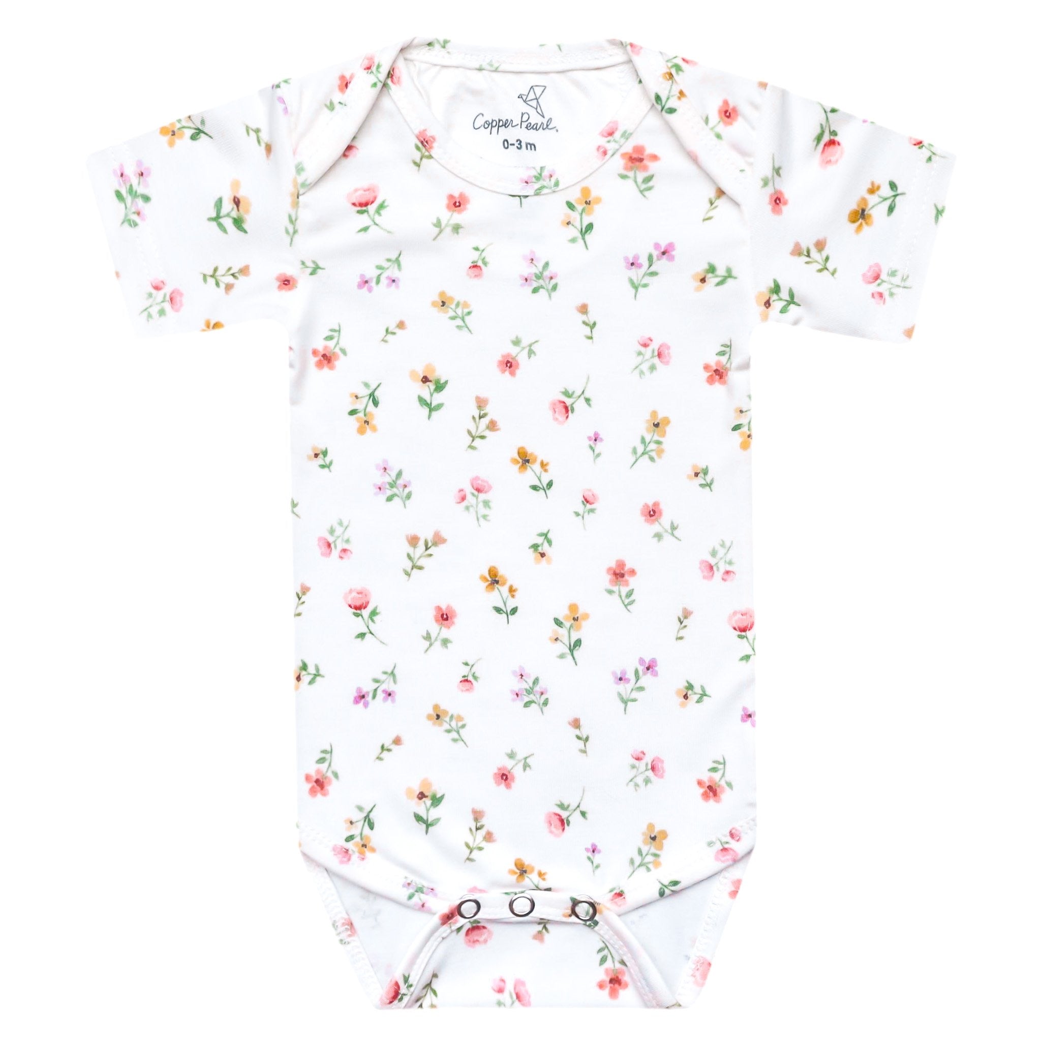 Copper Pearl Short Sleeve Bodysuit