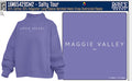 LS Mock Crew Oversized Fleece "Maggie Valley"