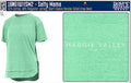 Short Sleeve Crew Rounded  Bottom "Maggie Valley"