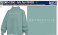 LS Mock Crew Oversized Fleece "Waynesville"