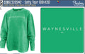 "Waynesville" Long Sleeve Corded Crew