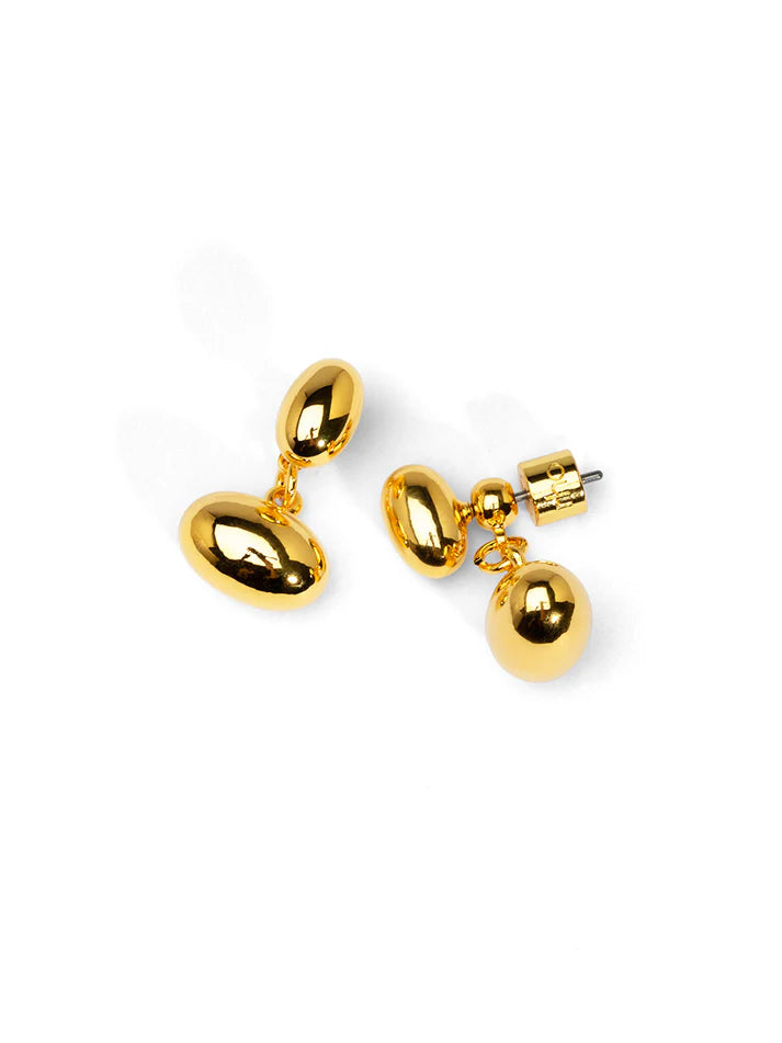Double Bean Ear Jacket Gold