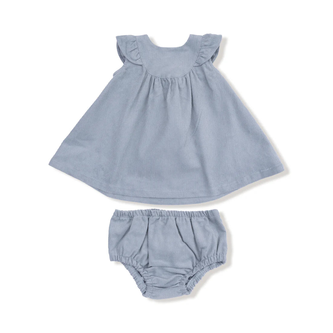 Scoop Yoke with Ruffle Dress & Bloomer