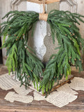 Norfolk Cascade Hanging Wreath