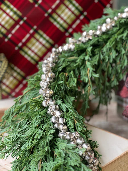 4' Jingle All the Way Garland Platinum