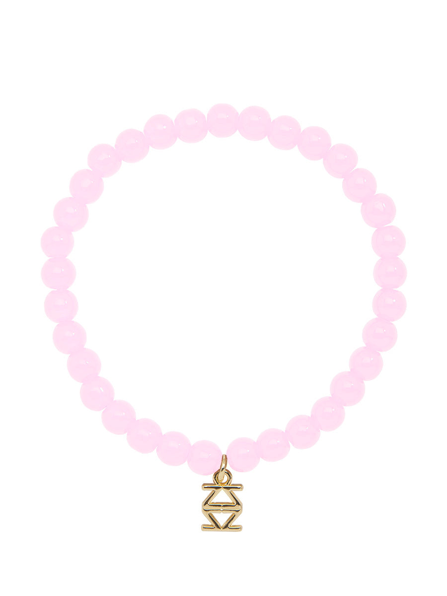 Small Glass Bead Stretch Bracelet