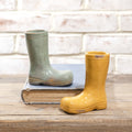 2 Ast Mini Rainboot Planter
