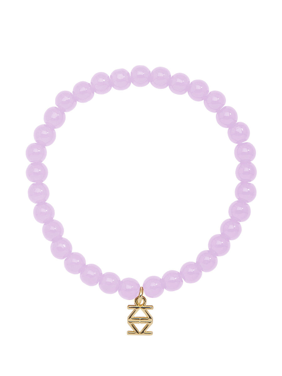 Small Glass Bead Stretch Bracelet