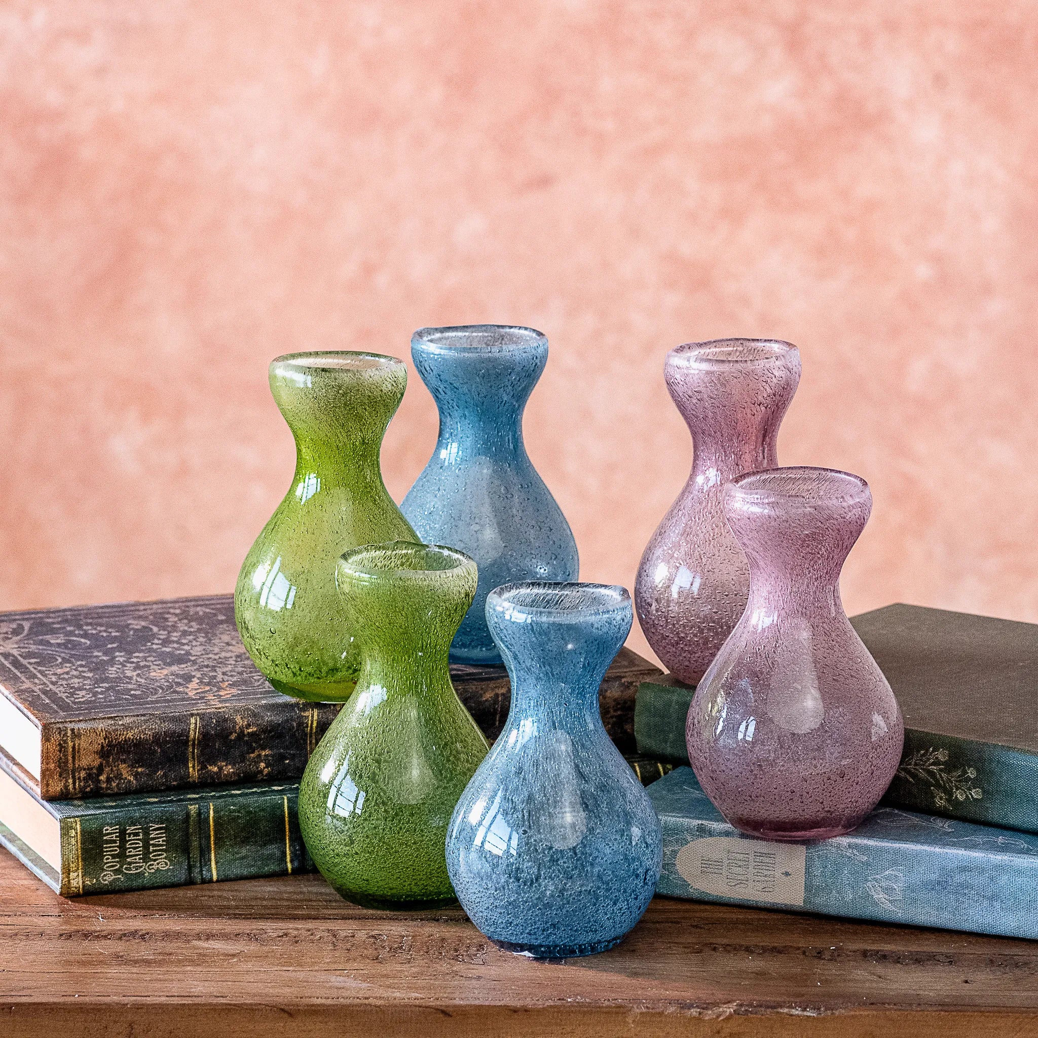 Green/Blue/Pink Mini Vase