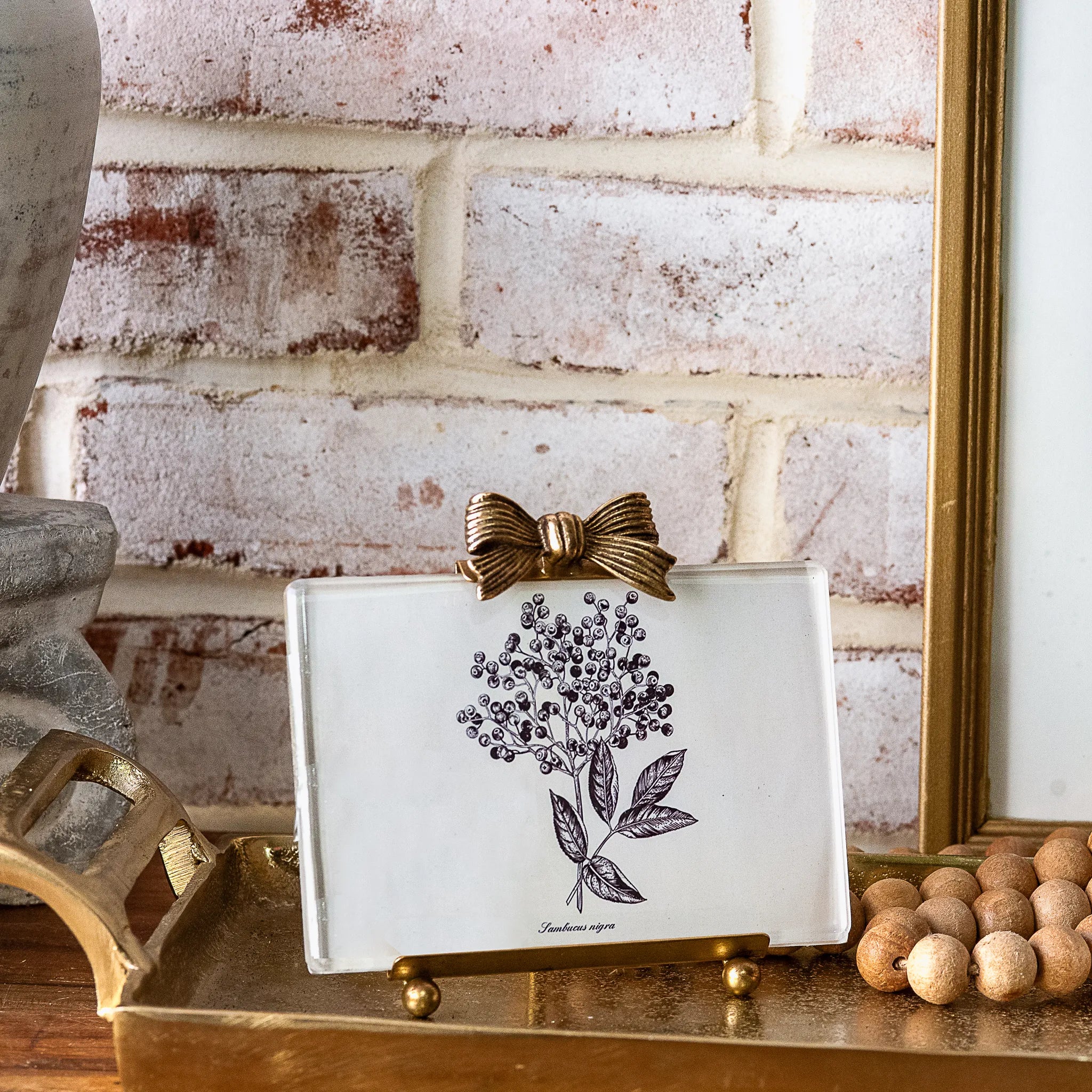 5" Bow Iron Photo Frame