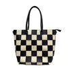 Courtney Checked Tote