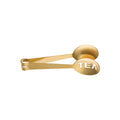 Stainless Steel "Tea" Tongs Gold Electroplated