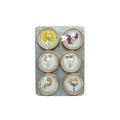 Dried Flowers Magnets on Card