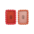 Resin Scalloped Photo Frame 2 Colors